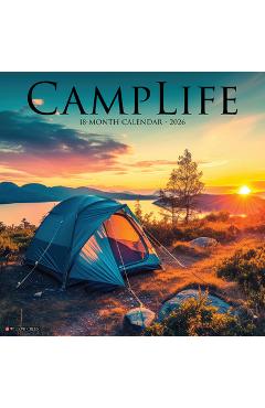 Coperta cărții 'Camplife 2026 12 X 12 Wall Calendar -'