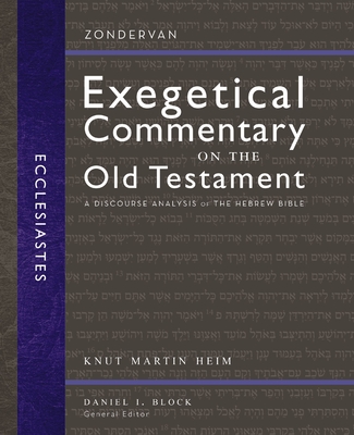 Coperta cărții 'Ecclesiastes: A Discourse Analysis of the Hebrew Bible 17 - Knut Martin Heim'