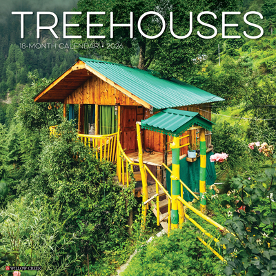 Treehouses 2026 12 X 12 Wall Calendar - 