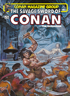 Coperta cărții 'The Savage Sword of Conan: The Original Comics Omnibus Vol.7 - Michael Fleisher'