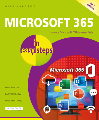 Coperta cărții 'Microsoft 365 in Easy Steps - Nick Vandome'