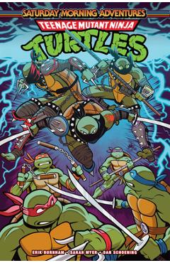 Coperta cărții 'Teenage Mutant Ninja Turtles: Saturday Morning Adventures, Vol. 7 - Erik Burnham'