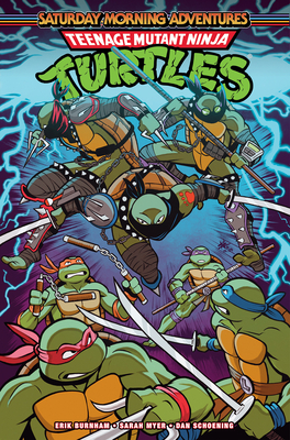 Coperta cărții 'Teenage Mutant Ninja Turtles: Saturday Morning Adventures, Vol. 7 - Erik Burnham'