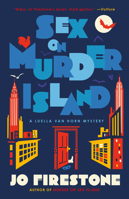 Coperta cărții 'Sex on Murder Island: A Luella Van Horn Mystery - Jo Firestone'