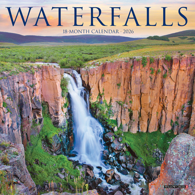 Waterfalls 2026 7 X 7 Mini Wall Calendar - 