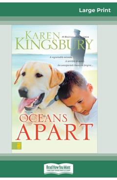 Coperta cărții 'Oceans Apart (16pt Large Print Edition) - Karen Kingsbury'