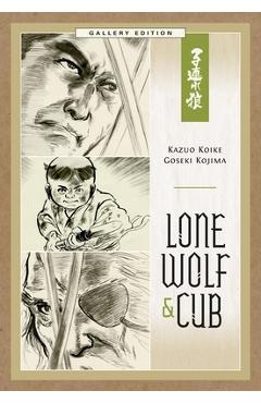 Coperta cărții 'Lone Wolf and Cub Gallery Edition - Kazuo Koike'