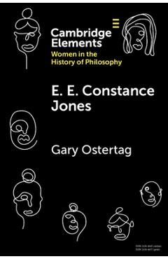 Coperta cărții 'E. E. Constance Jones - Gary Ostertag'