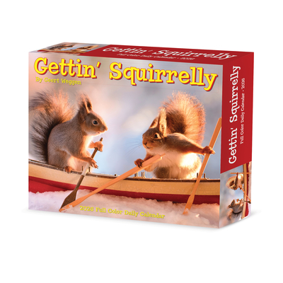 Gettin' Squirrelly 2026 5.4 X 6.2 Box Calendar - Geert Weggen
