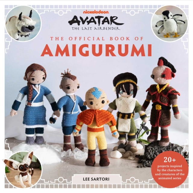 Coperta cărții 'Avatar: The Last Airbender: The Official Book of Amigurumi - Lee Sartori'