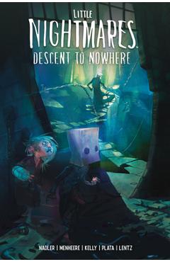 Coperta cărții 'Little Nightmares: Descent to Nowhere - Lonnie Nadler'