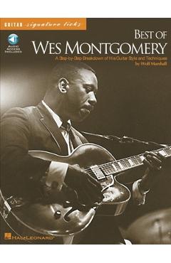 Poza produsului Best of Wes Montgomery - Signature Licks Book/Online Audio [With CD] - Wolf Marshall