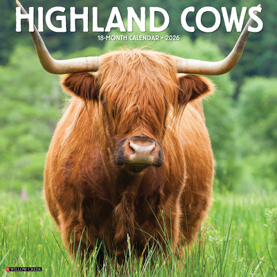 Highland Cows 2026 12 X 12 Wall Calendar - 