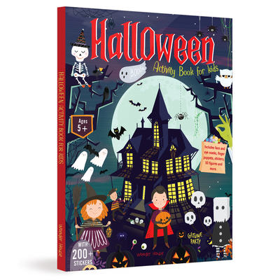 Coperta cărții 'Halloween Activity Book for Kids -'