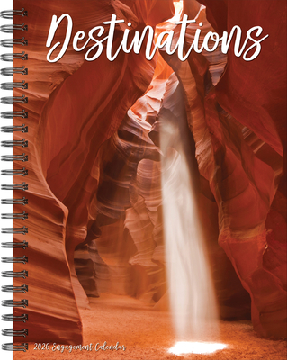 Destinations 2026 6.5 X 8.5 Engagement Calendar - 