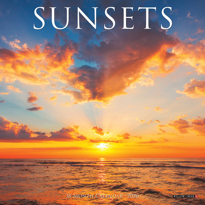 Sunsets 2026 7 X 7 Mini Wall Calendar - 