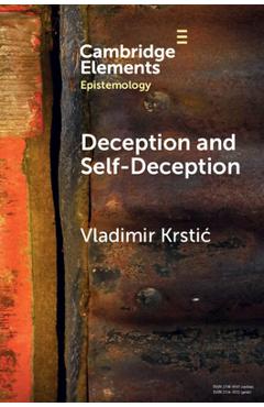 Coperta cărții 'Deception and Self-Deception - Vladimir Krstic'