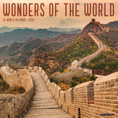 Wonders of the World 2026 12 X 12 Wall Calendar - 