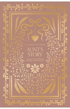 Coperta cărții 'Aunt's Story: A Memory and Keepsake Journal - Korie Herold'