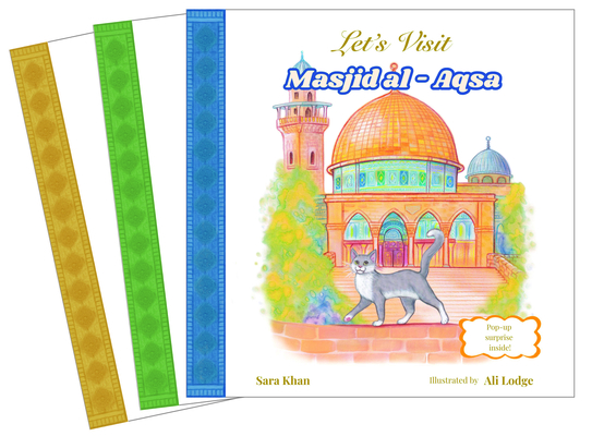 Coperta cărții 'Let's Visit the Three Sacred Mosques Box Set - Sara Khan'