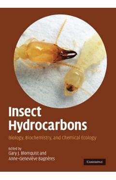 Coperta cărții 'Insect Hydrocarbons - Gary J. Blomquist'