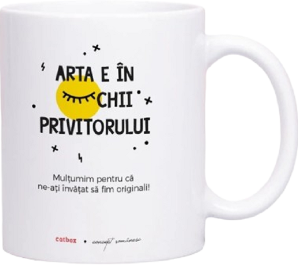 Cana cadou pentru profesori: Profa de desen