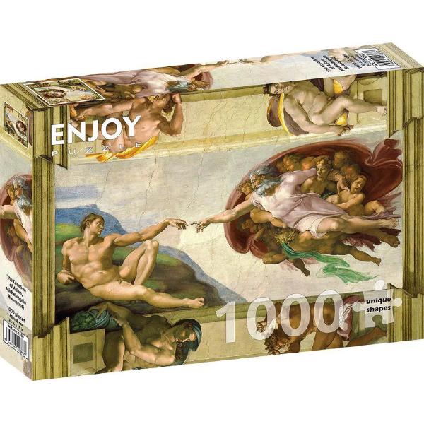  Puzzle 1000: The Creation of Adam. Michelangelo Buonarroti