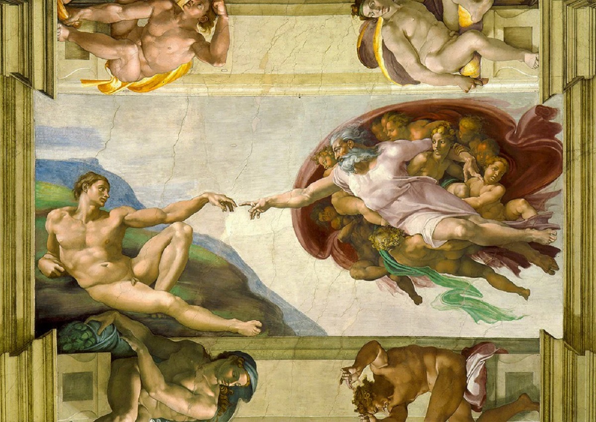  Puzzle 1000: The Creation of Adam. Michelangelo Buonarroti