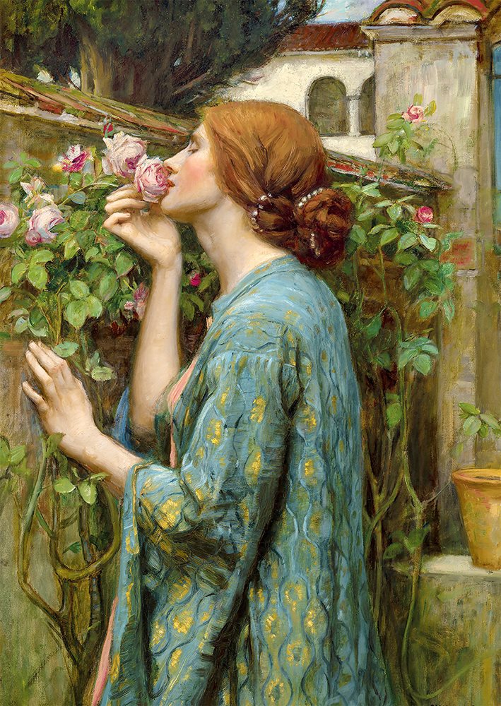 Puzzle 1000: The Soul of The Rose. John William Waterhouse