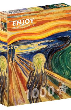 Imaginea produsului 'Puzzle 1000: The Scream. Edvard Munch'