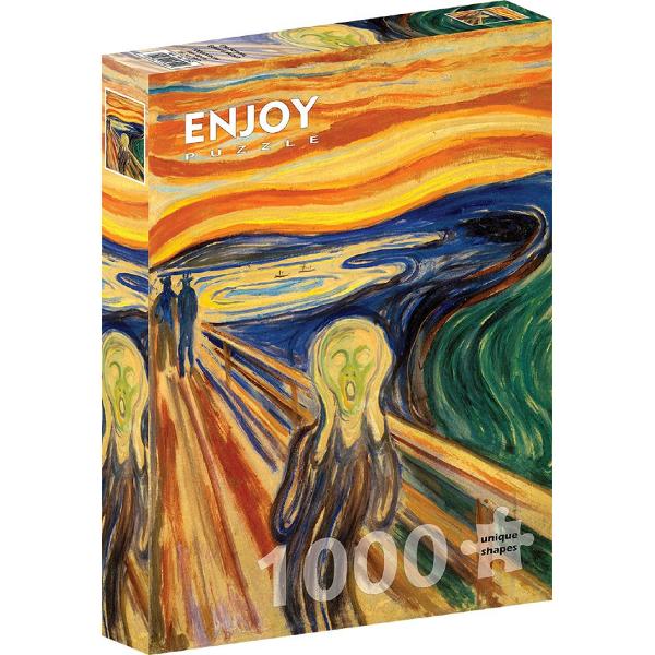 Puzzle 1000: The Scream. Edvard Munch