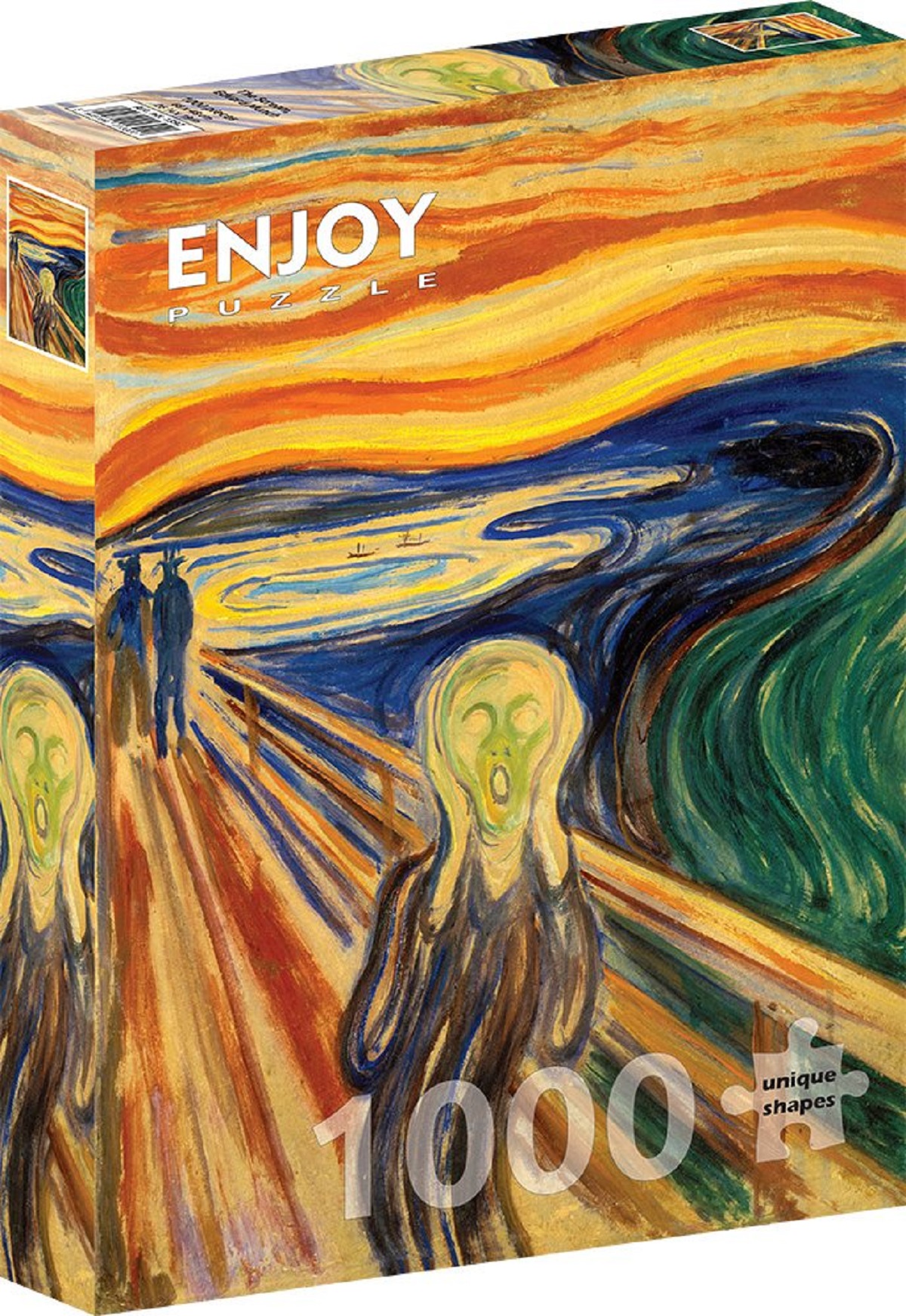 Puzzle 1000: The Scream. Edvard Munch