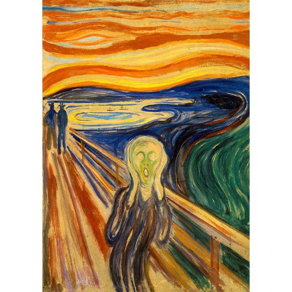 Puzzle 1000: The Scream. Edvard Munch