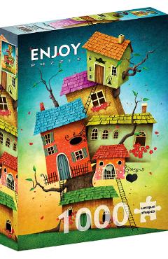 Imaginea produsului 'Puzzle 1000: Fairy Tale Houses'