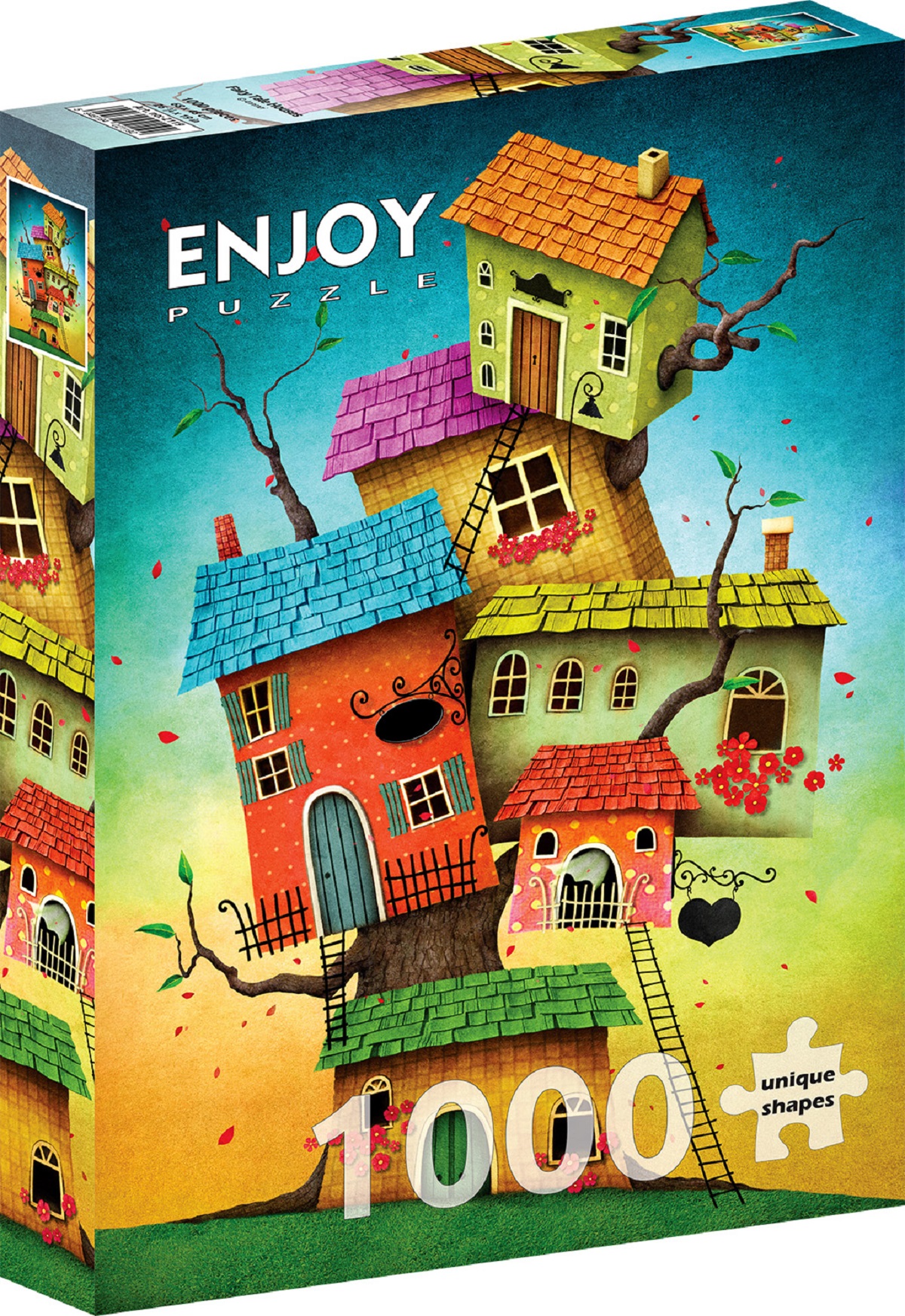 Puzzle 1000: Fairy Tale Houses