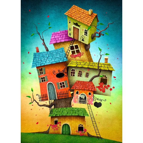 Puzzle 1000: Fairy Tale Houses