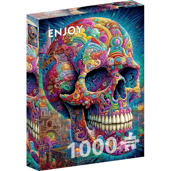 Puzzle 1000: Quirky Skull