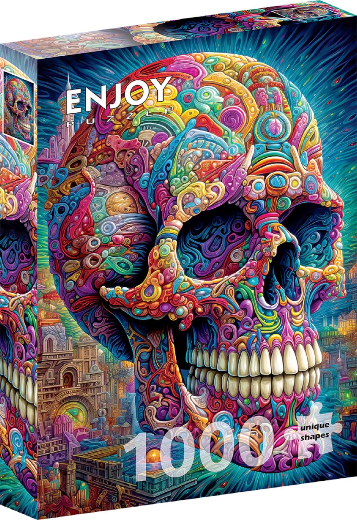 Puzzle 1000: Quirky Skull