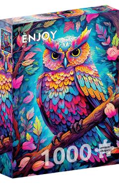 Poza produsului Puzzle 1000: Dazzling Owl