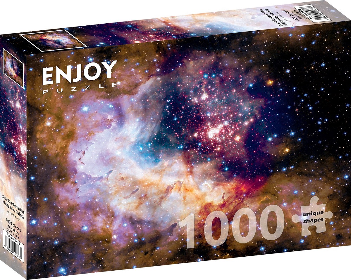 Puzzle 1000: Star Cluster in The Milky Way Galaxy