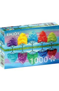 Poza produsului Puzzle 1000: Each Tree Has It's Own Colorful History