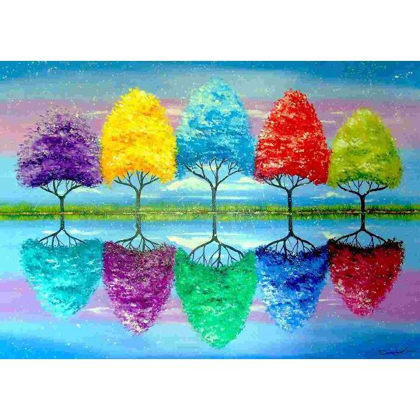 Puzzle 1000: Each Tree Has It's Own Colorful History