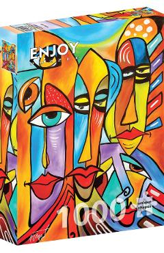 Poza produsului Puzzle 1000: Bico Faces