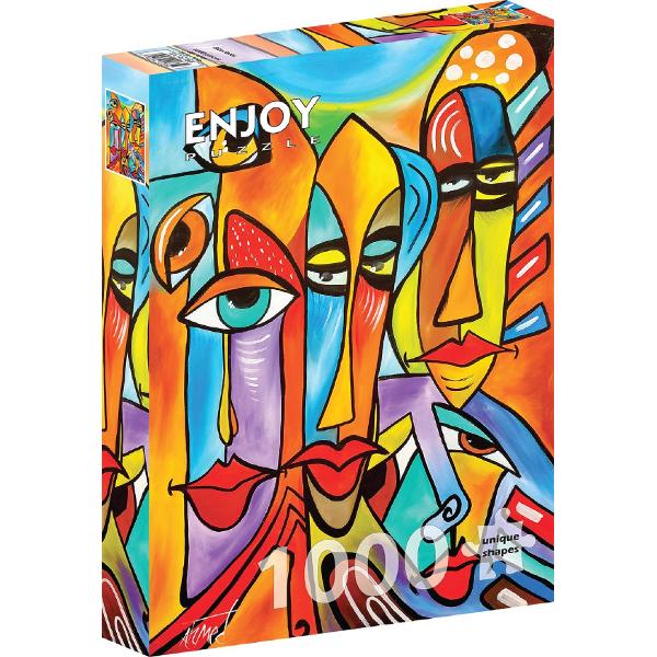 Puzzle 1000: Bico Faces