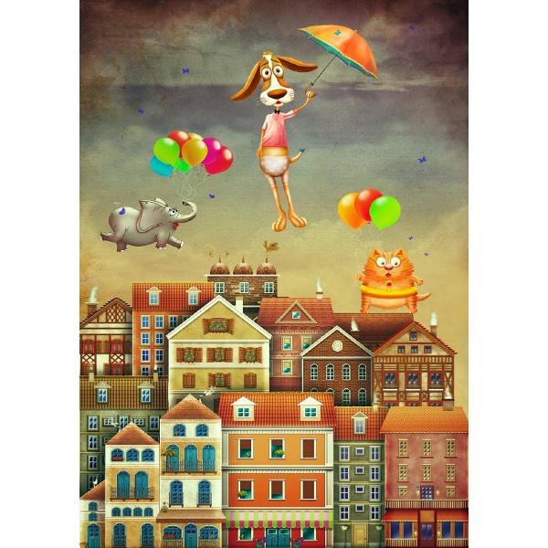 Puzzle 1000: Above the City