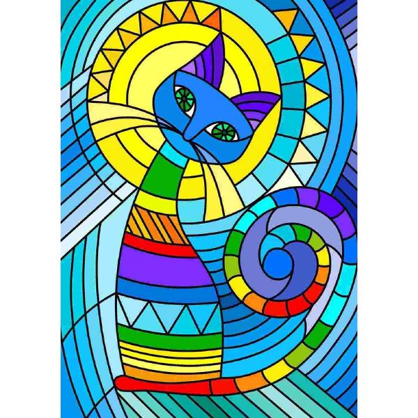 Puzzle 1000: Ornamental Cat