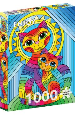 Poza produsului Puzzle 1000: Inseparable Cat and Kitten