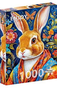 Imaginea produsului 'Puzzle 1000: Cool Rabbit'