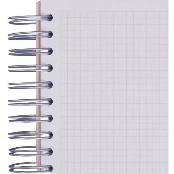 Caiet matematica A4 universal cu spirala: Go hard or go home
