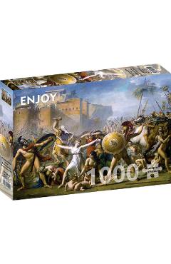 Poza produsului Puzzle 1000: The Intervention of the Sabine Women. Jacques-Louis David